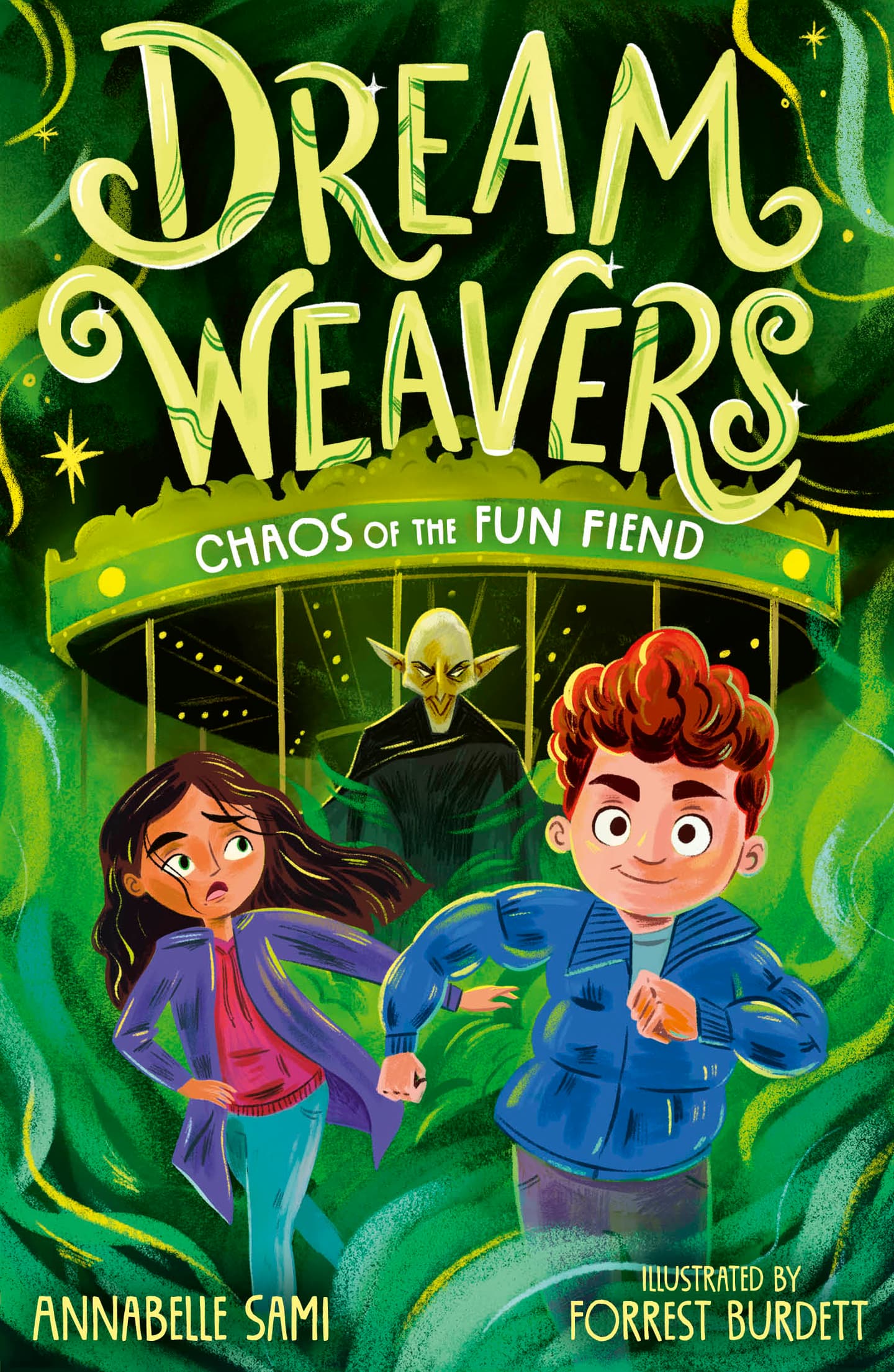 Dreamweavers: Chaos of the Fun Fiend  - Cover