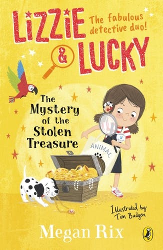 Lizzie & Lucky: The Mystery of the Stolen Treasure - Cover